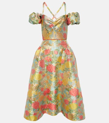 Abito midi Jackie in jacquard con stampa | Markarian