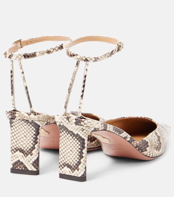 Escarpins Blade 65 en cuir embossé | Aquazzura