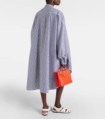 Hemdblusenkleid aus Baumwollpopeline | Bottega Veneta