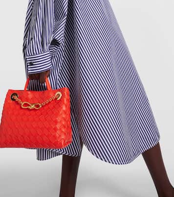 Hemdblusenkleid aus Baumwollpopeline | Bottega Veneta