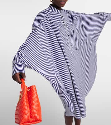 Hemdblusenkleid aus Baumwollpopeline | Bottega Veneta