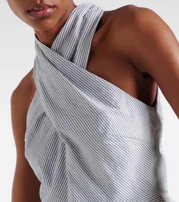 Top Drey in cotone a righe | Veronica Beard
