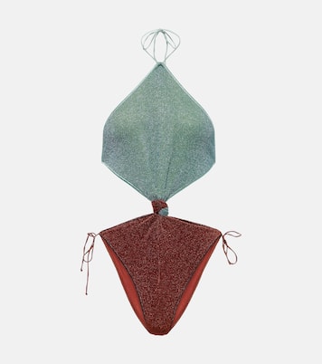 Lumière Bicolor Knot Maillot swimsuit | Oséree
