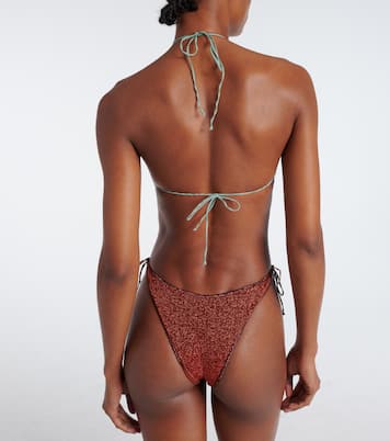 Lumière Bicolor Knot Maillot swimsuit | Oséree