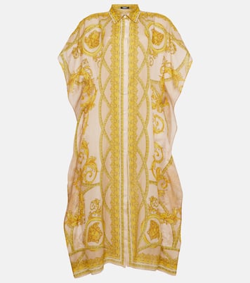 Maxikleid Barocco aus Baumwolle und Seide | Versace