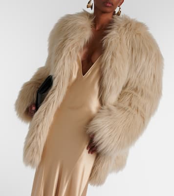 Abito lungo in raso | Saint Laurent