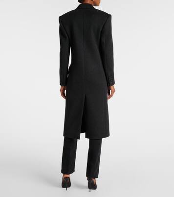Abrigo de fieltro de cachemir y lana | Saint Laurent