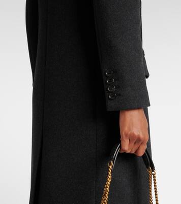 Abrigo de fieltro de cachemir y lana | Saint Laurent