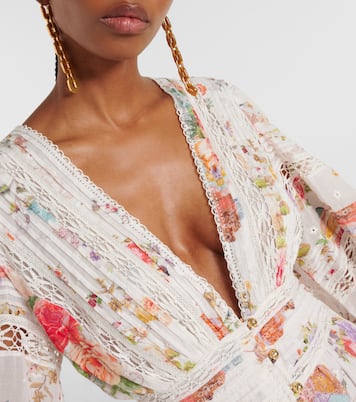 Sew Yesterday floral midi dress | Camilla