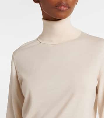 Rollkragenpullover Heva aus Woll-Jersey | The Row