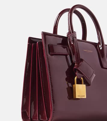 Borsa Sac De Jour Nano in vernice | Saint Laurent