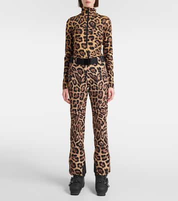 Cathy leopard-print ski bodysuit | Goldbergh