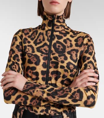 Cathy leopard-print ski bodysuit | Goldbergh