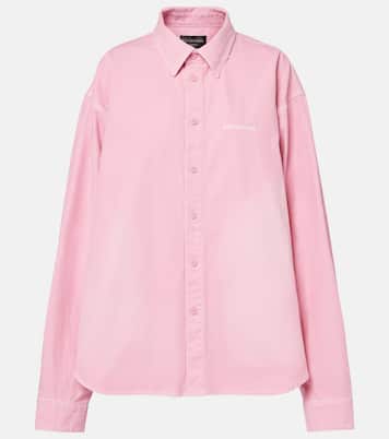 Camicia oversize in cotone | Balenciaga