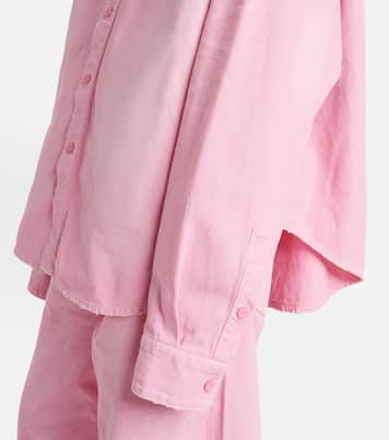 Camicia oversize in cotone | Balenciaga