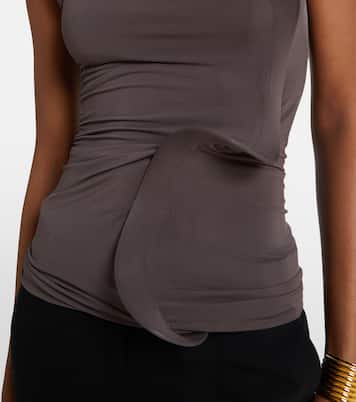 Torsion Coil ruched top | Christopher Esber