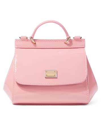 Borsa Sicily Mini in vernice | Dolce&Gabbana Kids