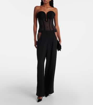 Mesh corset bodysuit | Jean Paul Gaultier