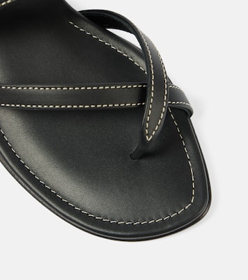 Sandali infradito Susacru in pelle | Manolo Blahnik