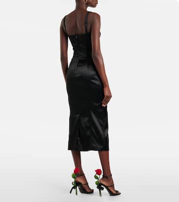 Robe en satin | Dolce&Gabbana