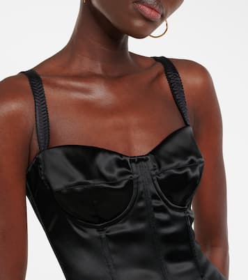 Robe en satin | Dolce&Gabbana