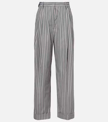 Pantaloni regular in popeline di cotone | Dries Van Noten