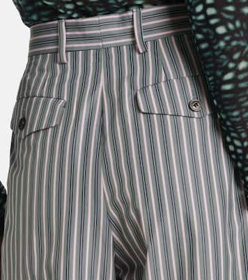 Pantaloni regular in popeline di cotone | Dries Van Noten
