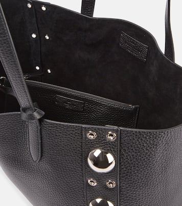 Cabas Nellcôte Medium en cuir à clous | Valentino Garavani