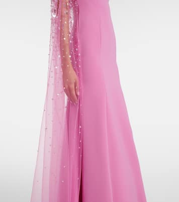 Bittersweet beaded caped gown | Jenny Packham