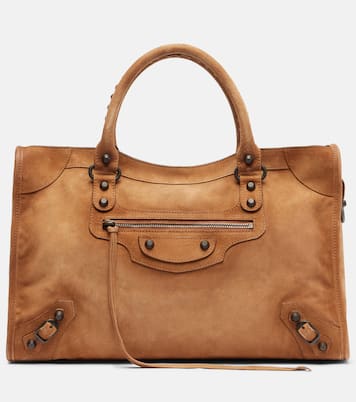 Le City Medium suede tote bag | Balenciaga