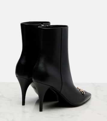 Ankle Boots Erin Horsebit aus Leder | Gucci