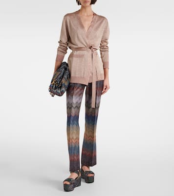 Sandali Julia Caperdoni con platform e paillettes | Missoni