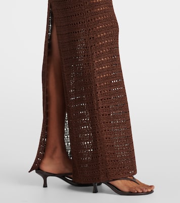 Maxikleid aus Häkelstrick | Same