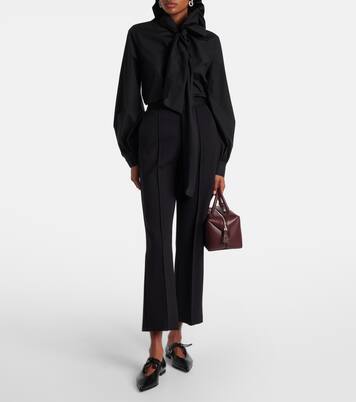 Teismo jersey cropped pants | Max Mara