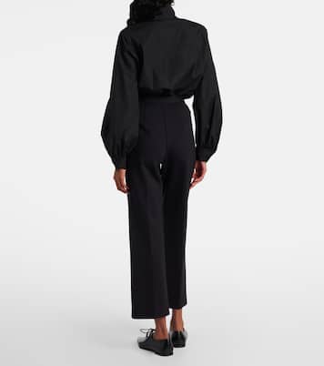 Teismo jersey cropped pants | Max Mara