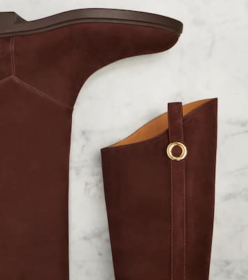 Stiefel Kilda aus Veloursleder | Loro Piana