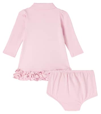 Baby set of cotton polo dress and bloomers | Polo Ralph Lauren Kids