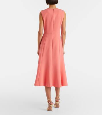 Vestido de cóctel floral bordado | Carolina Herrera