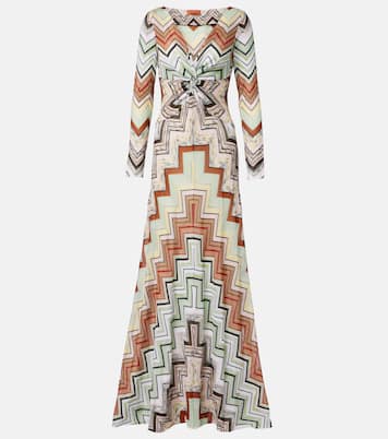 Chevron maxi dress | Missoni