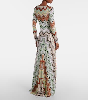 Chevron maxi dress | Missoni