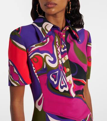Orchidee polo dress | Pucci