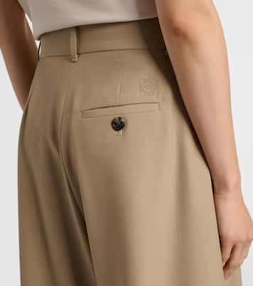 Wool wide-leg pants | Loewe