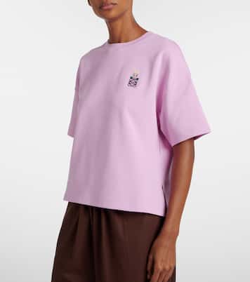 x Louis Wain Futurist Cats cotton-blend T-shirt | Loewe