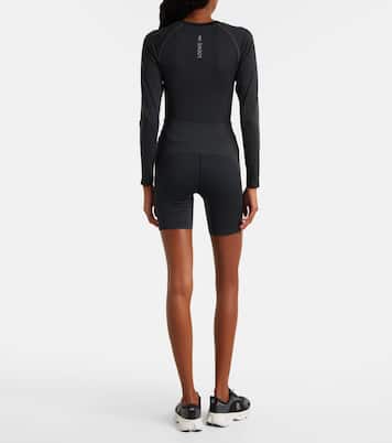 x On ribbed-knit biker shorts | Loewe