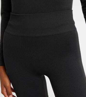 x On ribbed-knit biker shorts | Loewe