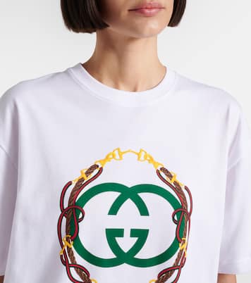 Interlocking G cotton jersey T-shirt | Gucci