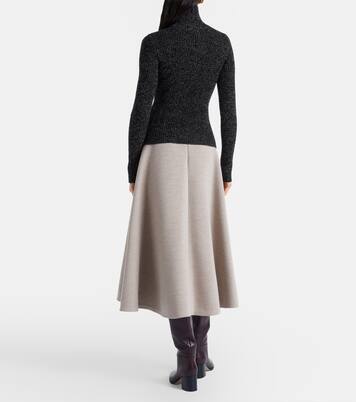 Midirock aus Strick | Max Mara