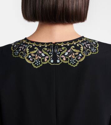 Friday printed crêpe minidress | La DoubleJ