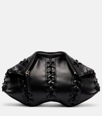 Schultertasche Manta Small aus Leder | McQueen