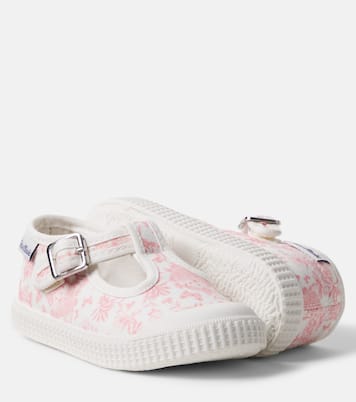 Floral canvas sneakers | Tartine et Chocolat